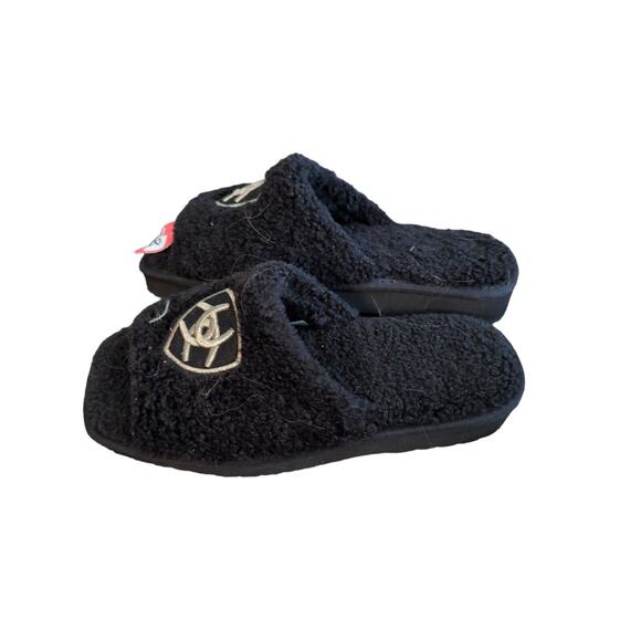 Ariat Cozy Slippers, Black, Women Size 8, Sandals/Slides Style, Polyester - Picture 4 of 5